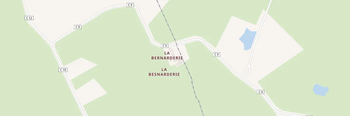 Plan du 5121 La Besnarderie à Saint-Aignan