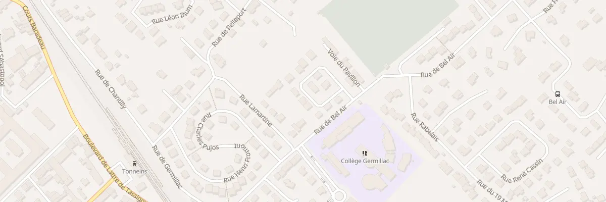 Plan du 9014 Rue Pierre Loti à Tonneins