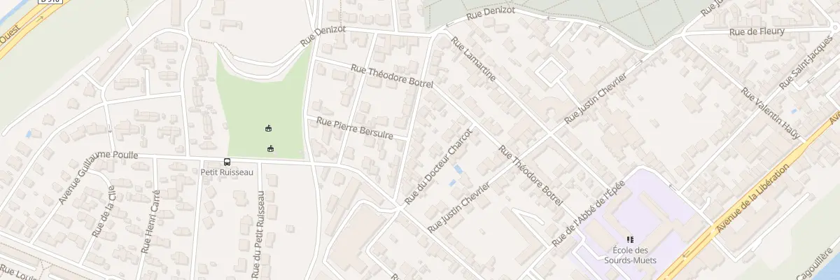 Plan du 15B Rue du Grand Rondeau à Poitiers