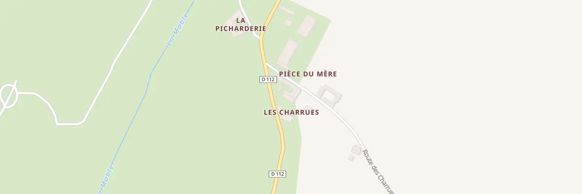 Plan du 109 Les Charrues à Braye-sous-Faye
