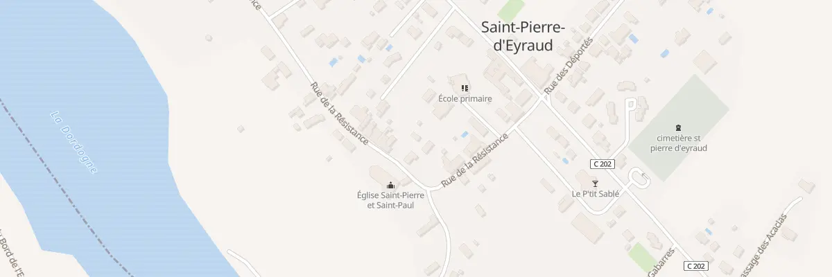 Plan du 24 Rue de la Résistance à Saint-Pierre-d’Eyraud