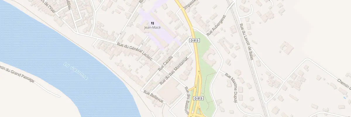 Plan du 16 Rue Cazalis à Tonneins