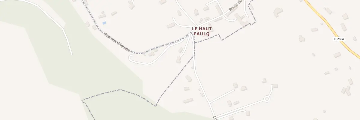 Plan du 568 Vlg du Ht Faulq au Brévedent