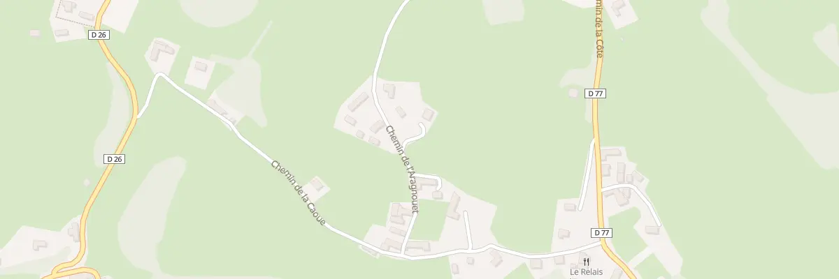 Plan du 9168 Lahosse à Esparros