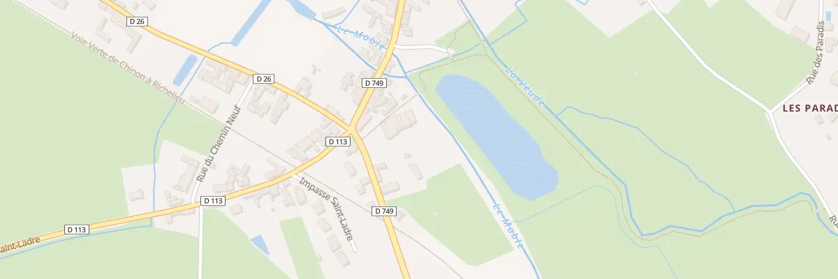 Plan du 4 Rue des Minimes à Champigny-sur-Veude