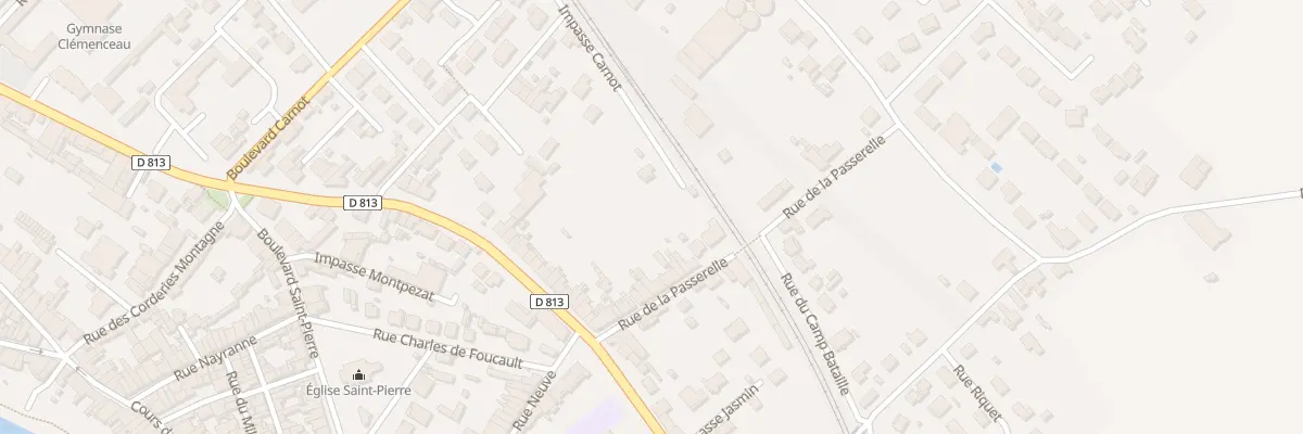 Plan du 15 Rue de la Passerelle à Tonneins