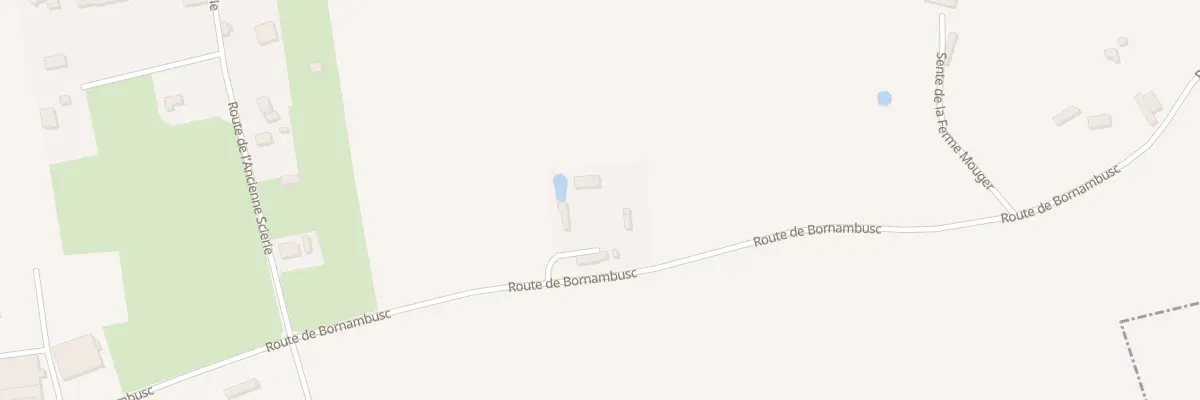 Plan du 775 Rte de Bornambusc à Saint-Sauveur-d’Émalleville