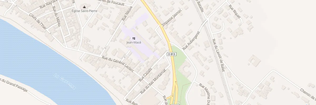 Plan du 33 Rue Cazalis à Tonneins