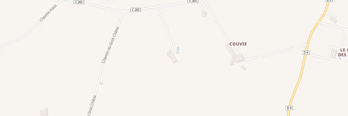 Plan du 555 Rte du Pigeonnier à Saussignac