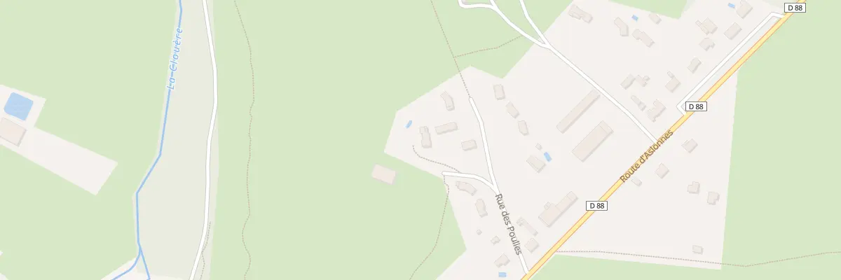 Plan du 6 Rue des Poulies à Château-Larcher