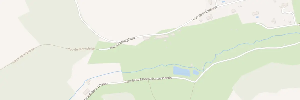 Plan du 9003 Rue de Montplaisir à Ligugé