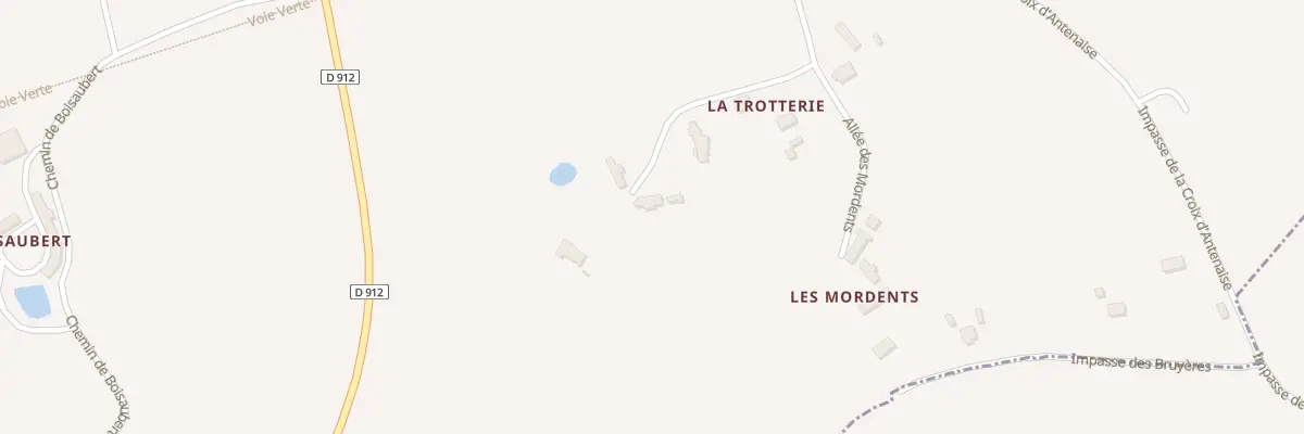 Plan du 9 Imp de la Trotterie à Marchemaisons