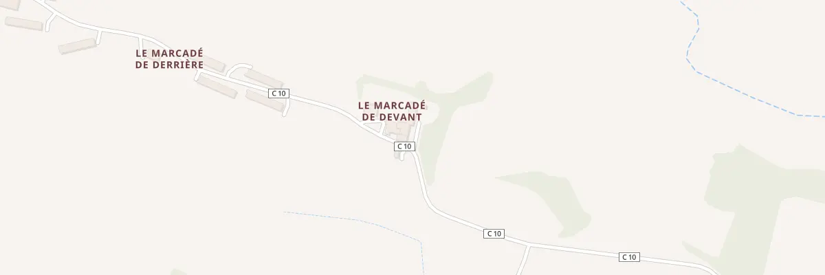 Plan du 138 Le Marcade de Derriere à Montesquiou