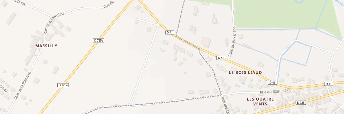 Plan du 11 La Reculee Sud à Doussay