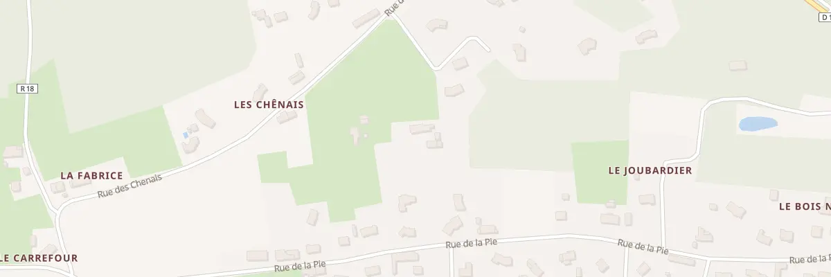 Plan du 75 Rue de la Pie à Brette-les-Pins
