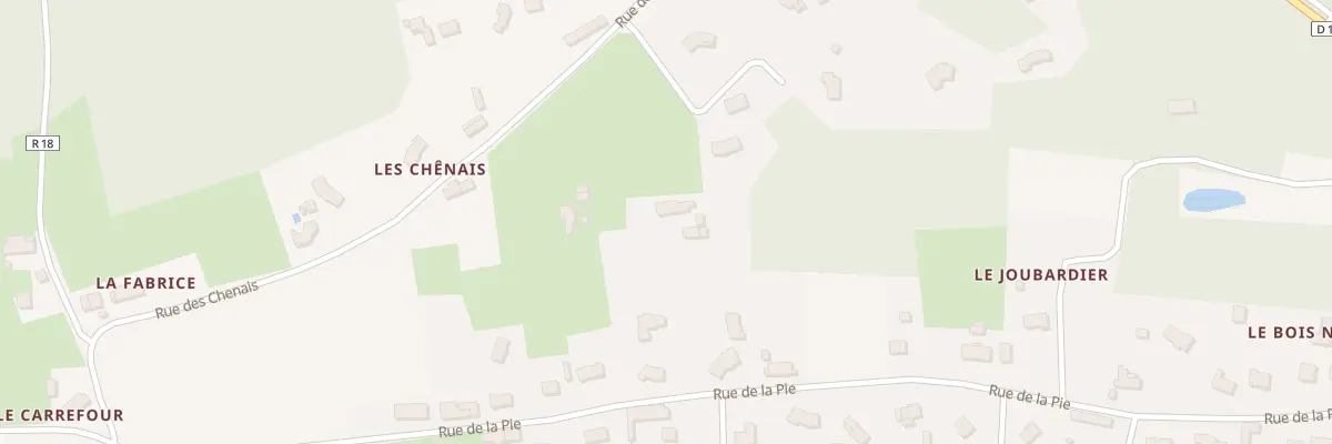 Plan du 75 Rue de la Pie à Brette-les-Pins