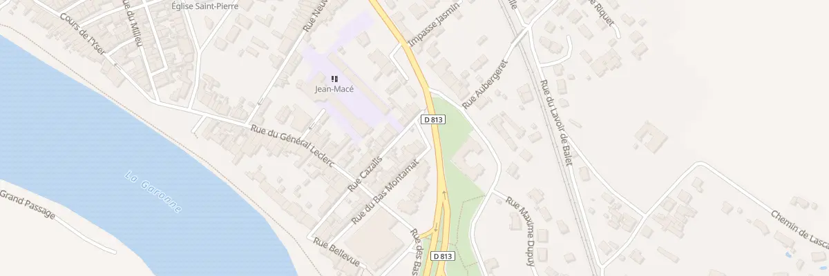 Plan du 27 Rue du Bas Montamat à Tonneins