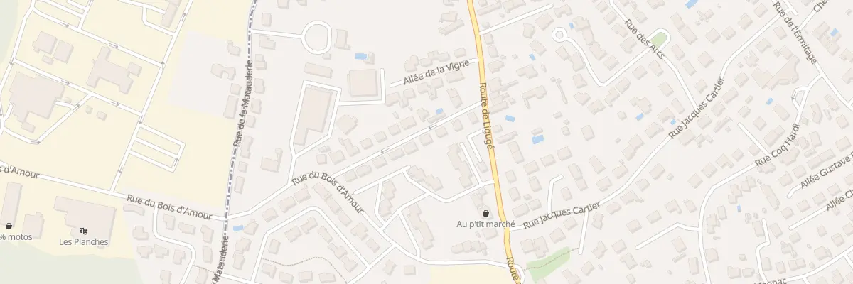 Plan du 5 Rue de l’Ormeau Garreau à Saint-Benoît