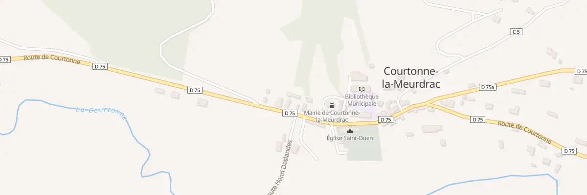 Plan du 788 Rte de Courtonne à Courtonne-la-Meurdrac