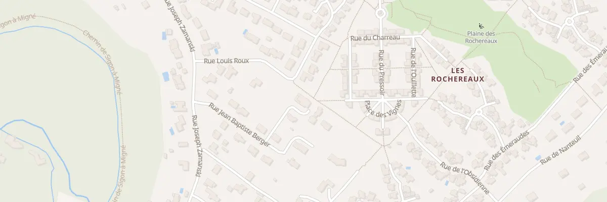 Plan du 7B Rue Jean Baptiste Berger à Migné-Auxances