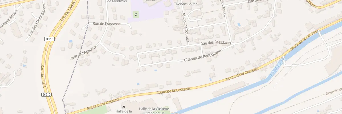 Plan du 41 Rue des Resistants à Poitiers