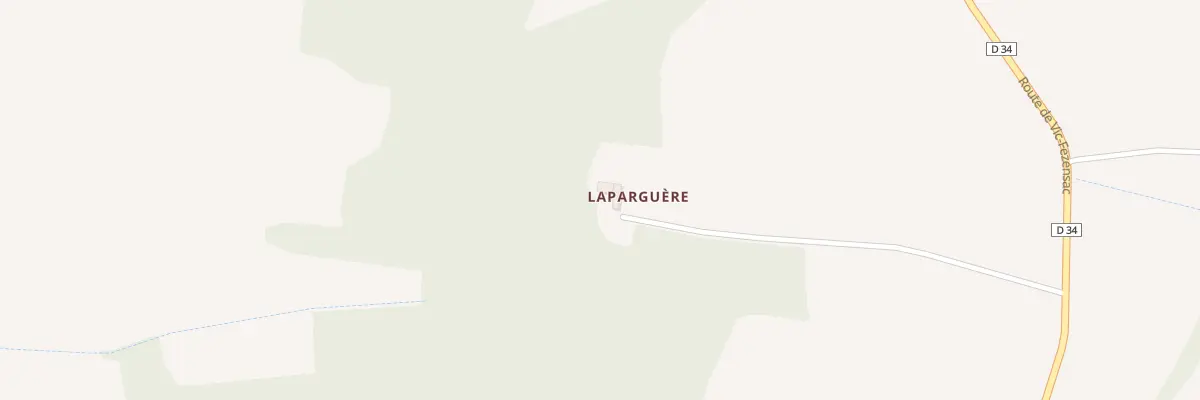 Plan du 5270 Laparguere à Montesquiou