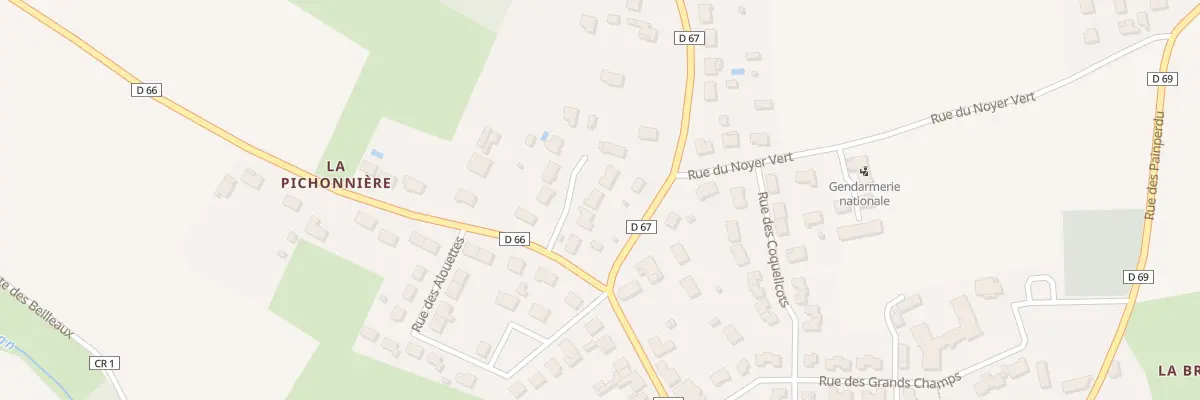 Plan du 6 Imp de la Haute Pichonnière à Savigné-sur-Lathan