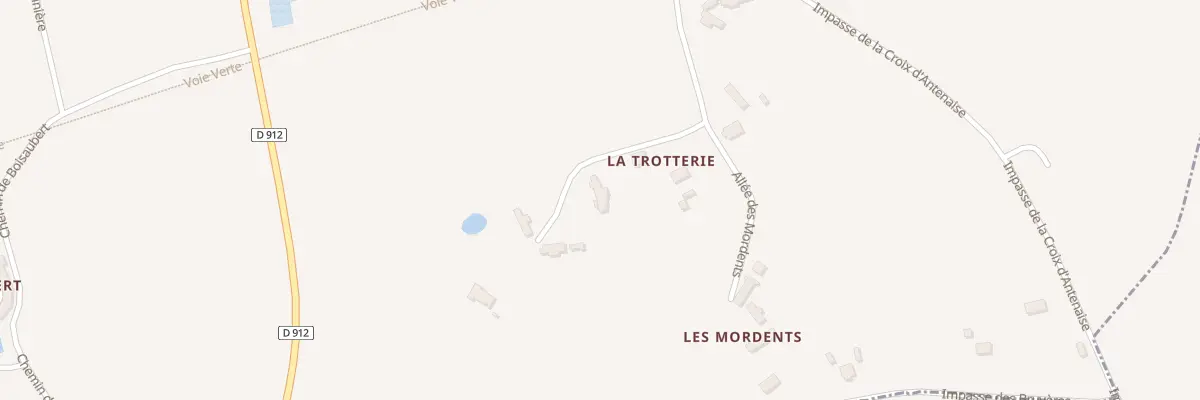 Plan du 60A La Troterie à Marchemaisons