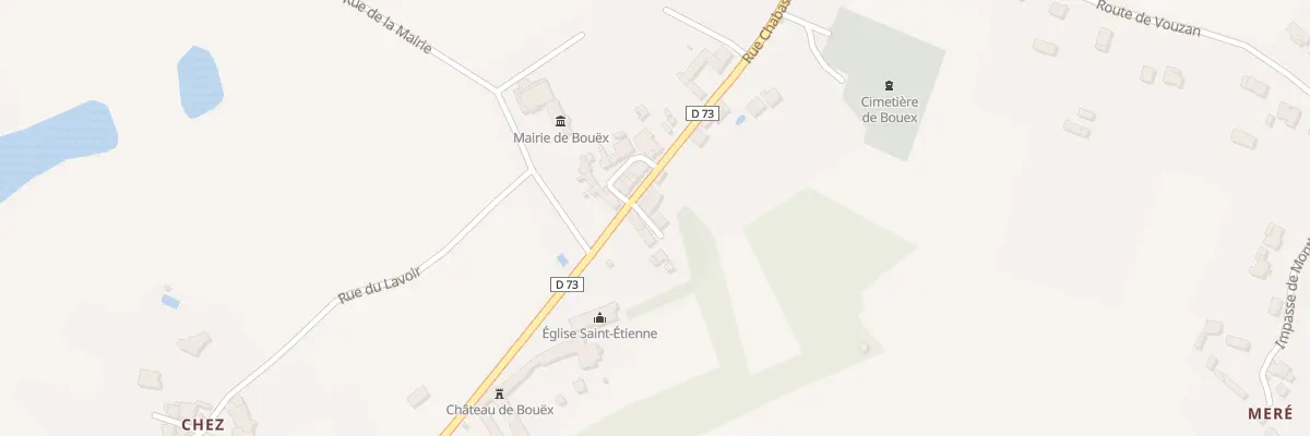Plan du 21 Imp de l’Orangerie à Bouëx