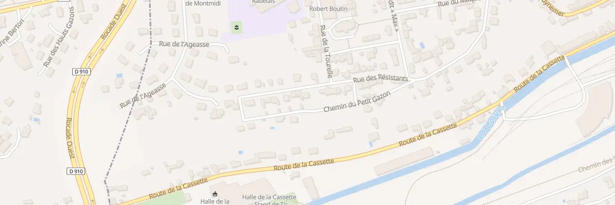Plan du 39 Rue des Resistants à Poitiers