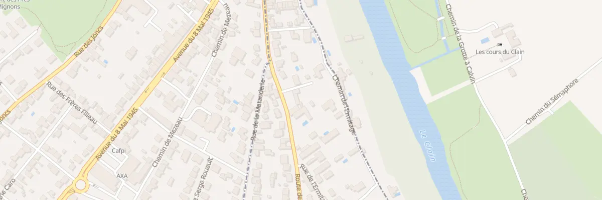 Plan du 3T Rte de Ligugé à Saint-Benoît