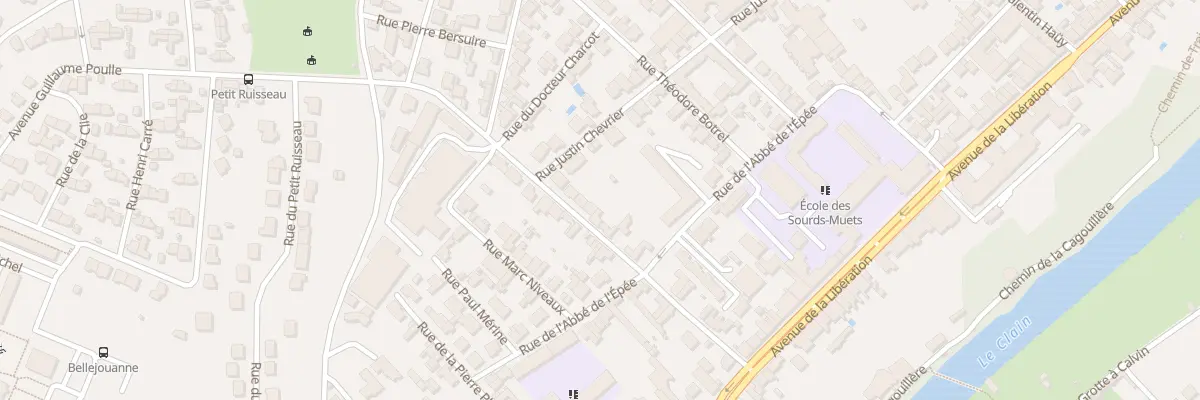 Plan du 32 Rue des Petites Vallees à Poitiers