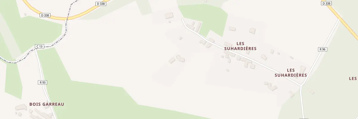 Plan du 19 Les Suhardieres à Marigné-Laillé