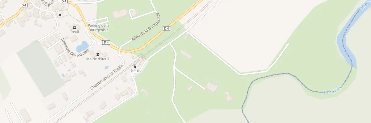 Plan du 3 Rue de Lizelier à Iteuil