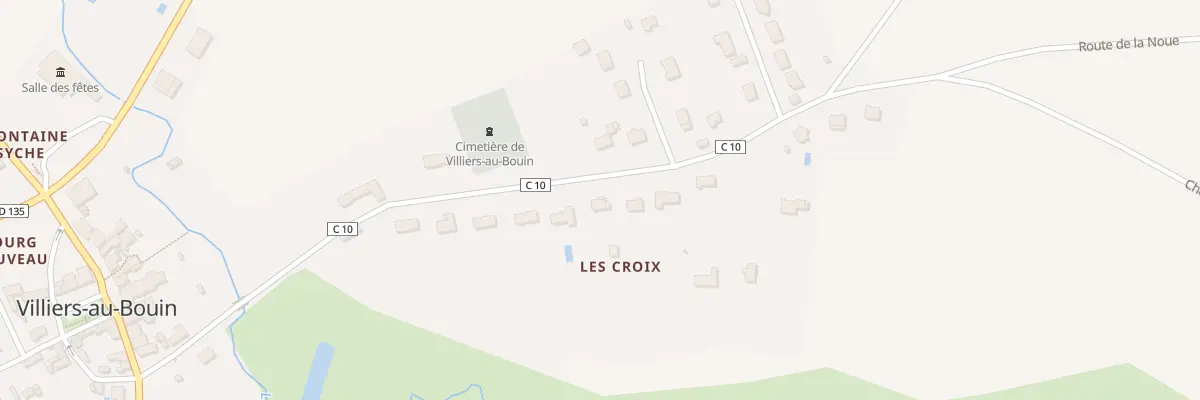 Plan du 22 Rue Pierre et Marie Curie à Villiers-au-Bouin