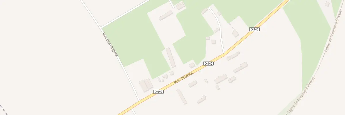 Plan du 2136 Rue d’Etretat à Froberville