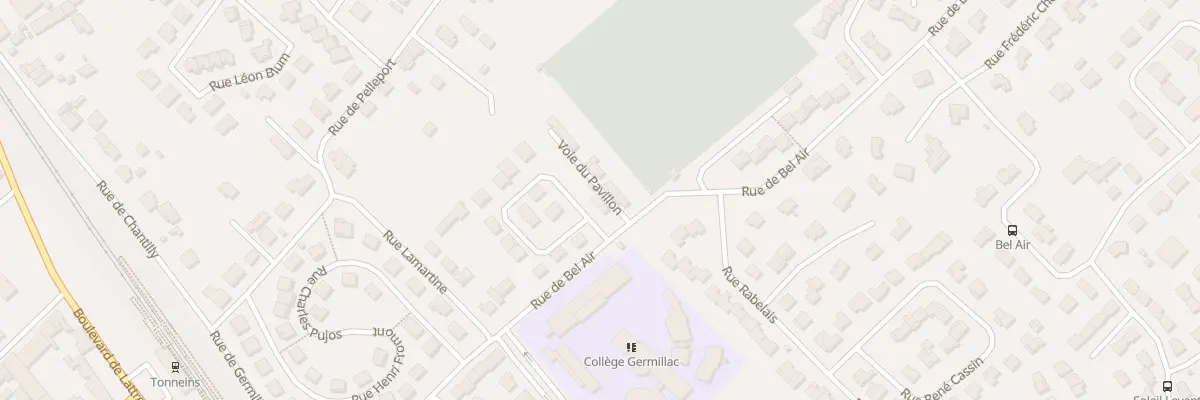 Plan du 24 Rue de Bel Air à Tonneins