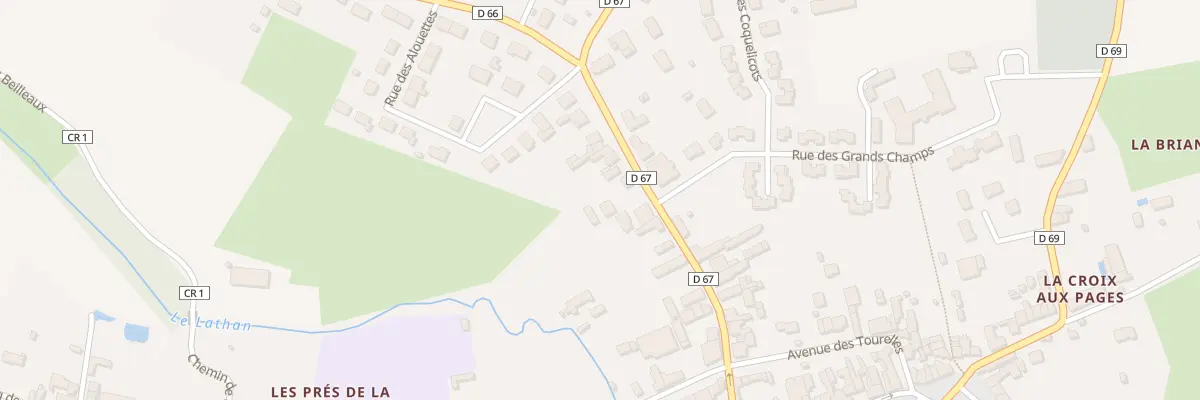 Plan du 3 Rue de la Pichonniére à Savigné-sur-Lathan