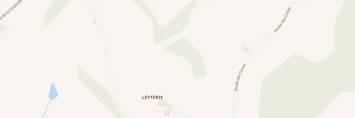 Plan du 1575 Rte des Cimes à Allemans