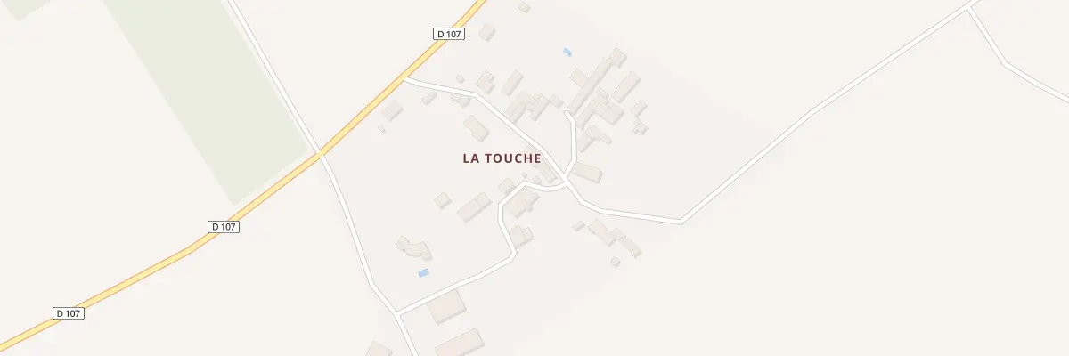 Plan du 23 La Touche à Genouillé