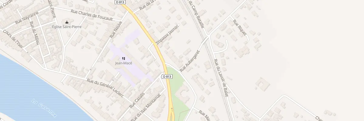Plan du 1 Rue Aubergeret à Tonneins