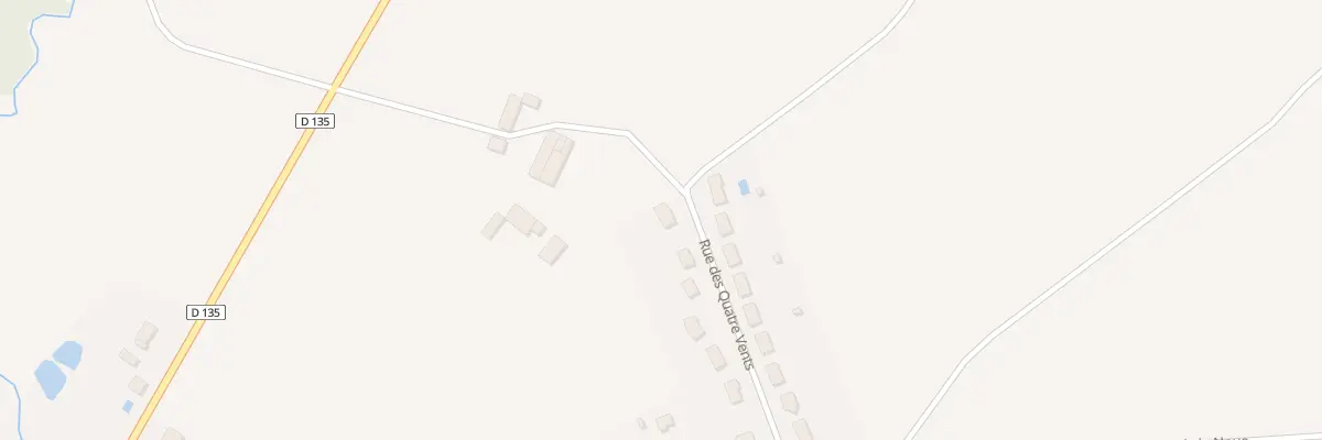 Plan du 15 Rue des Quatre Vents à Villiers-au-Bouin