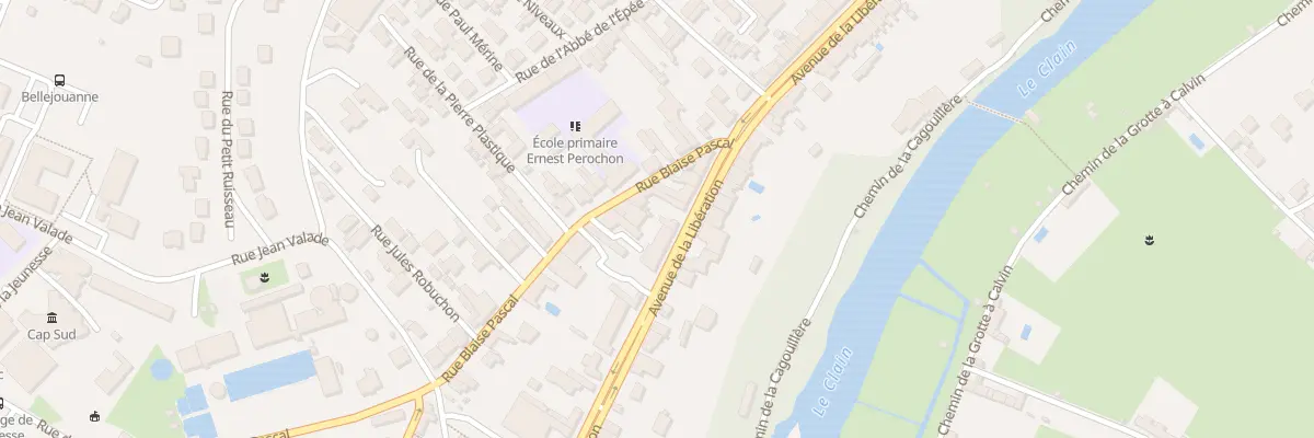 Plan du 150 Av de la Libération à Poitiers