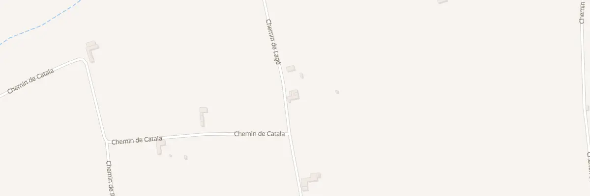 Plan du 3 Che de Lagé à Miélan