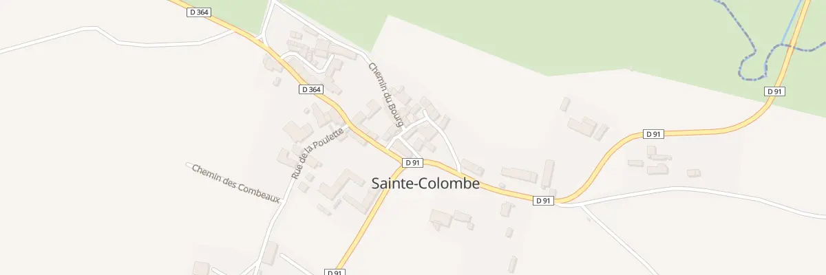 Plan du 1 Rue de l’Église à Val-de-Bonnieure