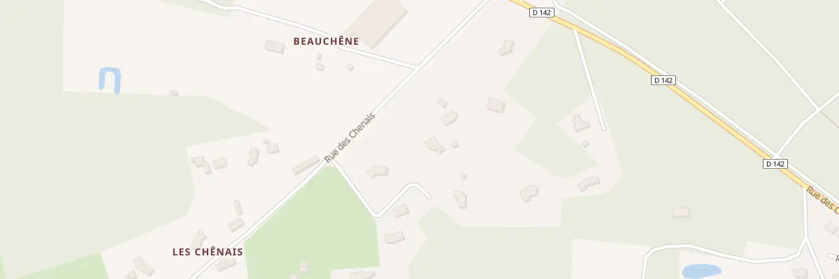 Plan du 9 Rue des Chenais à Brette-les-Pins