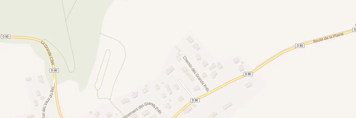 Plan du 5259 Che des Grands Prés à Sandouville
