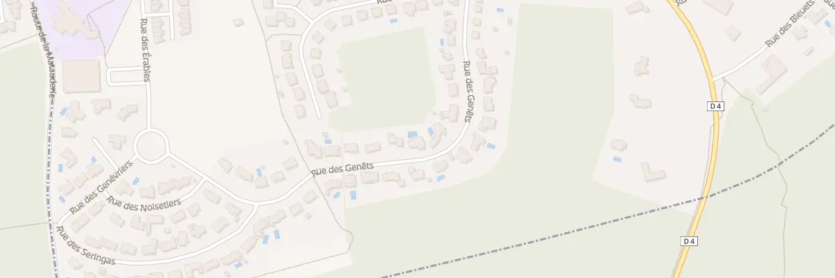 Plan du 16 Rue des Genêts à Saint-Benoît