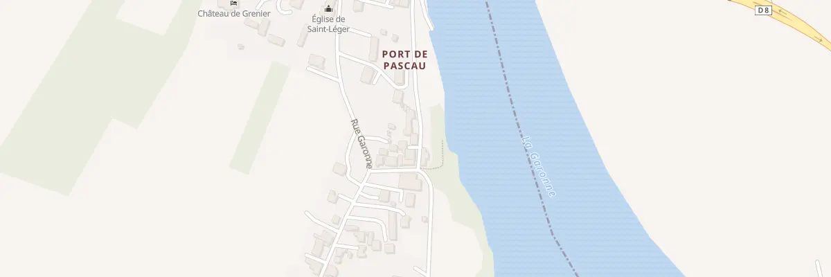 Plan du 17 Port de Pascau à Saint-Léger
