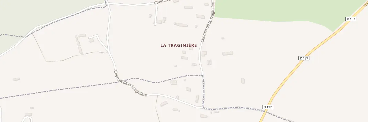 Plan du 1 Che de la Traginière à Ouilly-du-Houley